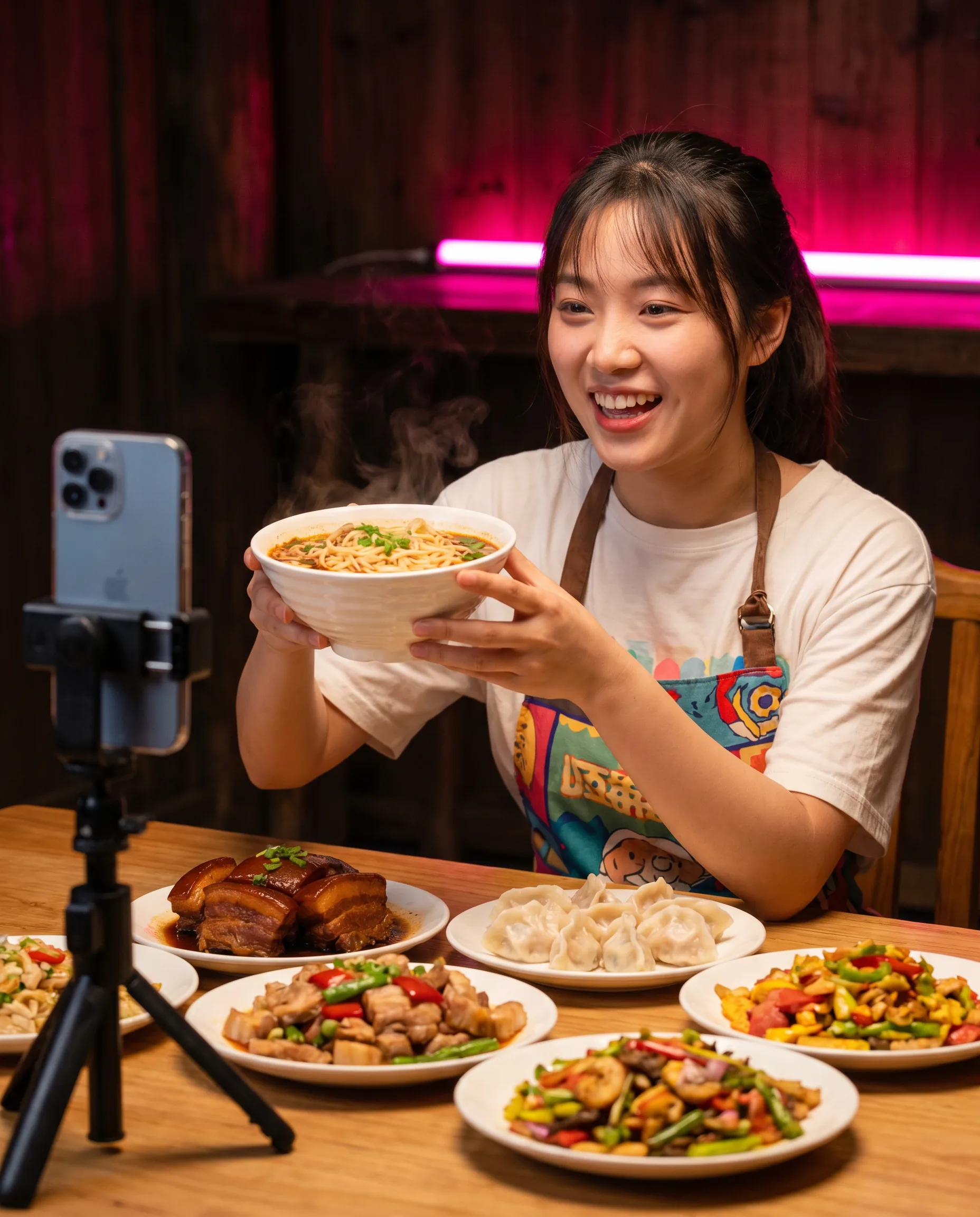 黑料网_短视频代运营达人孵化营销签约美食达人形象照